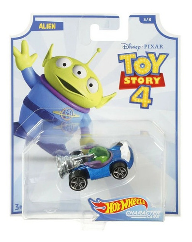 Hotwheels Carro Toy Story 4 Personajes Alien Colección