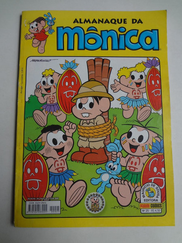 Gibi Almanaque Mônica Nº 25 Panini Comics