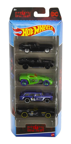 Hot Wheels Batman 5-pack, Multipack De 5 Vehiculos