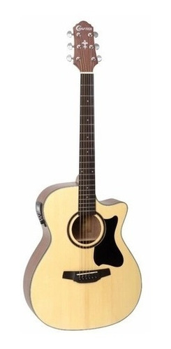 Violão Crafter Folk Ht-100 Natural Em Mogno Com Tampo Spruce