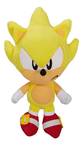 4.11 Muñeco De Peluche Sonic The Hedgehog Super Sonic De 7