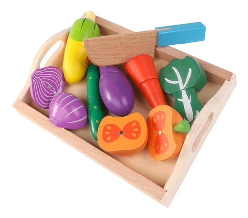 Set De Juguetes Para Cortar Frutas Para Niños