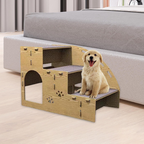 Degrau Para Cachorro De Madeira Escada Para Cachorro 3