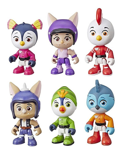 Hasbro Top Wing Pack De Colección De 6 Personajes