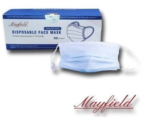 Cubrebocas Mayfield Tricapa 1000 Pz