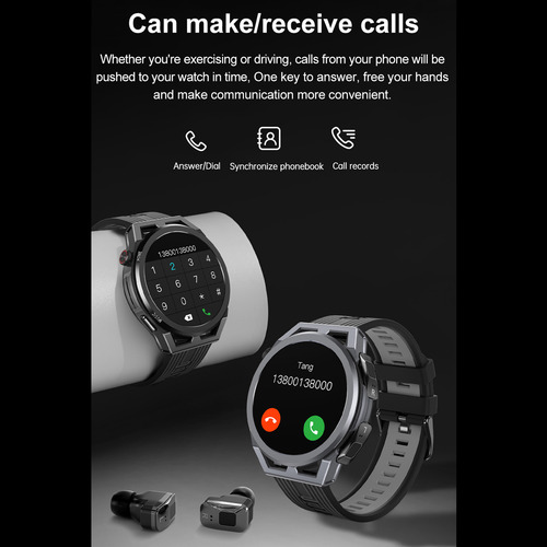 Reloj Inteligente Fitness Tracker, Reloj Inteligente Y True