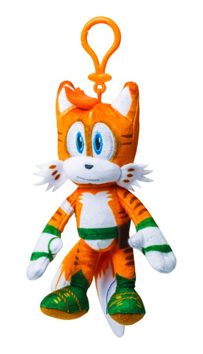 Peluche Sonic Original Con Clip 17 Cm 