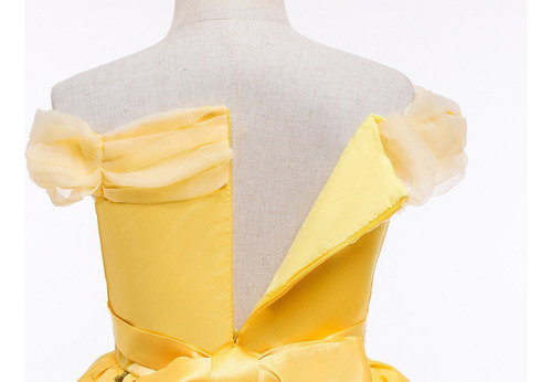 La Bella Y La Bestia Vestido De Princesa De Belleza Vestido