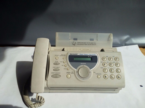 Telefone Fax Sharp Ux P115 - Com Viva Voz Funcionando