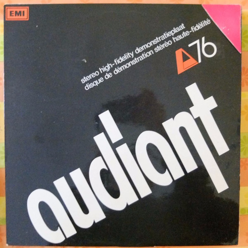 Vinilo Audiant Stereo High Fidelity Demonstratieplaat