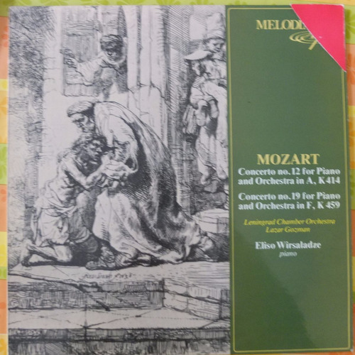 Vinilo Música Clásica: Mozart Conciertos N°12 Y 19