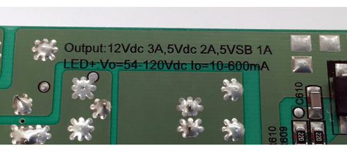 Fuente Sharp 9012-112160-168020n4-s K-p168-so4 4t-c65el8ur (Usado)