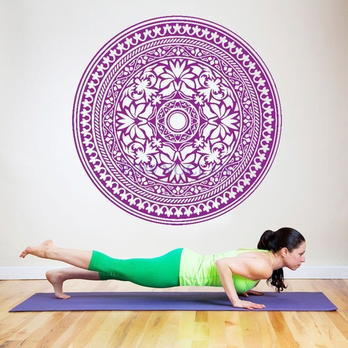 Vinilos Mandalas Para Yoga Piso Y Pared