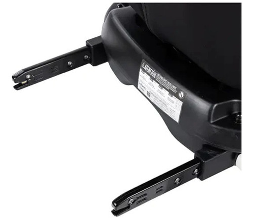 Imagen 7 de 9 de Silla De Bebé Para Carro Isofix Infanti I-giro 360° Gris