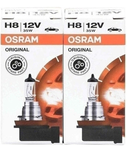 Bombillos Osram H8 Original 12v 35w Juego X2 Unidades 