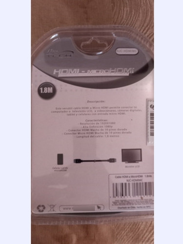 Cable Hdmi A Micro