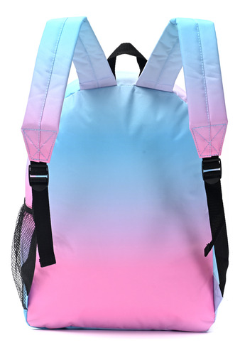 Mochila Escolar Goodpak 17 Pulgadas Adolecente Modax Color Unico Diseño De La Tela Degrade Celeste