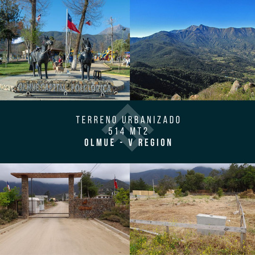 Terreno Habitacional A La Venta 514 Mt2 En Olmué