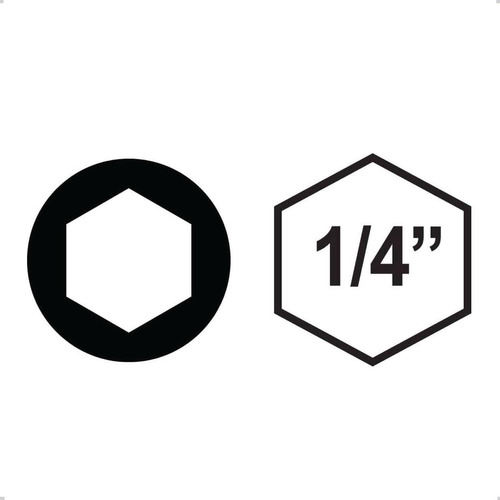 Puntas De Destornillador Hexagonal De 0.157 In. Llave Allen