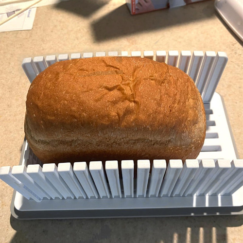 Pan De Pan Casero Slante Slicer De Pan Ajustable Cortador De