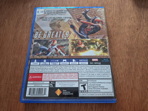 Marvel Spider-man Ps4 (Reacondicionado)
