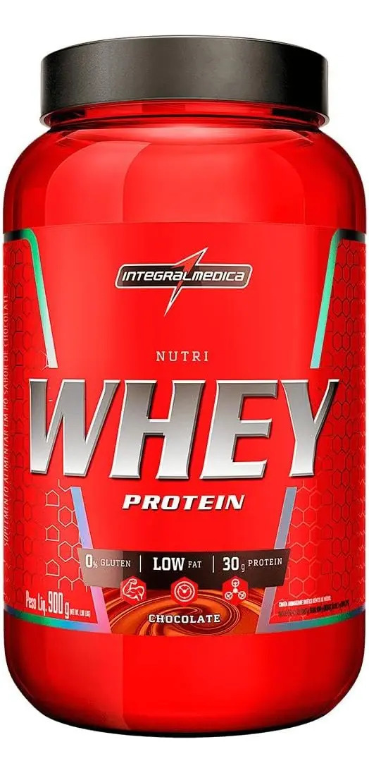Nutri Whey Protein Chocolate Pote 900g Integralmédica