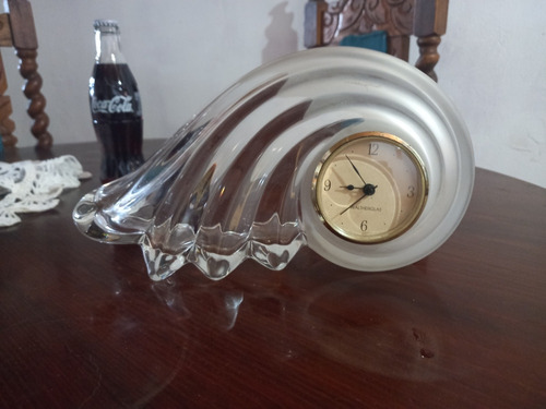 Reloj De Mesa Cristal Watherglas Hecho En Alemania