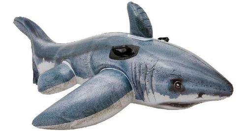 Imagen 2 de 3 de Inflable Tiburon Para Alberca Intex 1,73mx1,07m