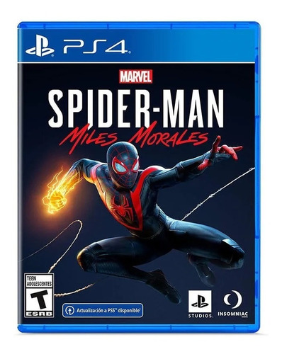 Juego Spiderman Miles Morales Ps4 Original Fisico Playking