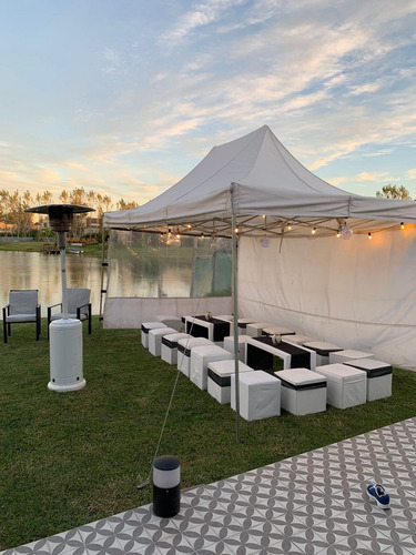 Alquiler De Living Puff Carpas Calefactor Quilmes Zona Sur.