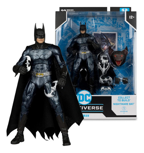 Batman Val Kilmer Figura Batman Forever Dc Mcfarlane Baf Bat