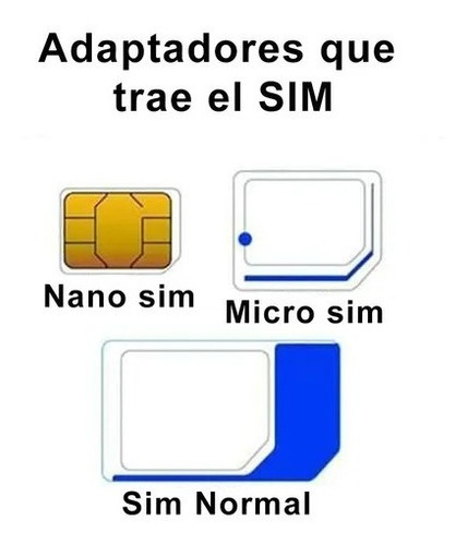 3 Chips Amigo Telcel 4.5g Sim Lada 55