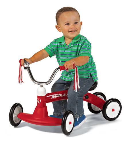 Juguete Montable Scoot About De Radio Flyer En Acero Color