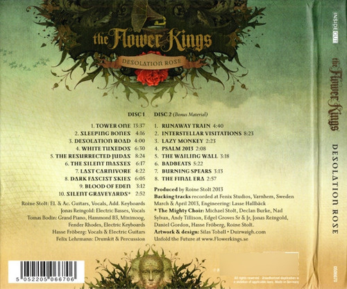 Cd Desolation Rose (the Flower Kings) Estándar