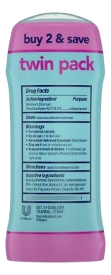 Degree Sheer Powder Desodorante 74g Paquete De 2