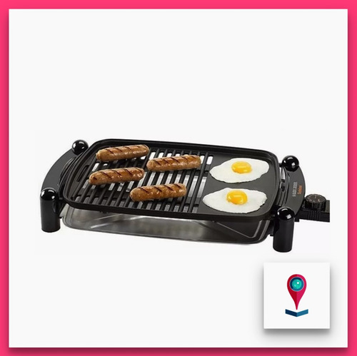 Parrilla eléctrica Black+Decker IG201 220V
negra
