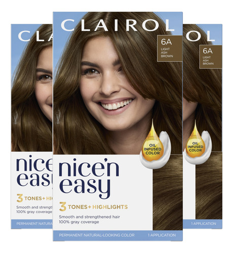 Clairol - Tinte Permanente Nice'n Easy Para El Cabello, Colo