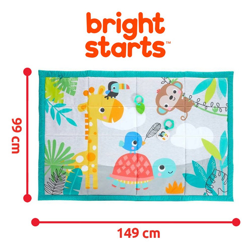 Tapete De Gateo Plegable Roam About Bright Starts 12623