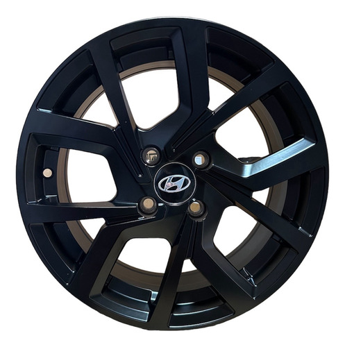 Rines 15 Para Hyundai I10 Accent Hb20 4_100 Satin Black