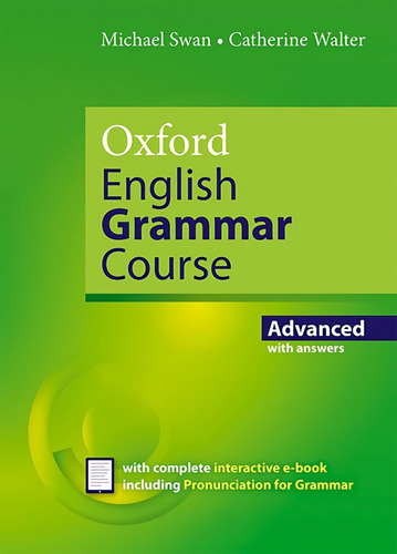 Libro: Oxford English Grammar Course Advanced Level Students