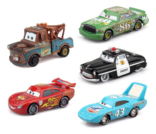 Cars 2 Basic Movie Characters 5 Pack Lightning Mcqueen And H