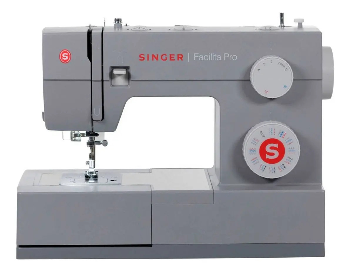 Máquina De Costura Recta Zigzag Singer Facilita Pro 4423 Heavy Duty Portátil Cinza