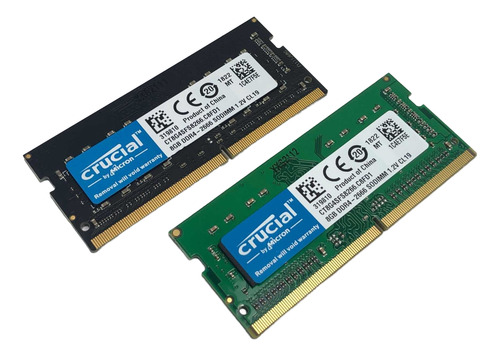 Memória Para Notebook 8gb Ddr4 2666mhz Crucial