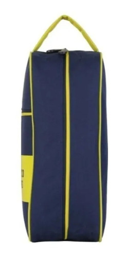 Imagen 3 de 7 de Botinero Neceser Boca Juniors Bj65 Licencia Maple Cuotas