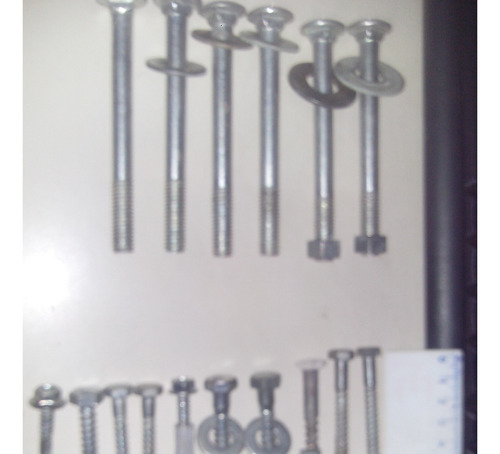 Tornillos Ctuercas 90 Mm (6) Y 10 Tornillos Varios C/tarugos