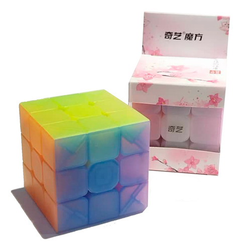 Cubo Rubik Qiyi Original 3x3x3 Jelly De Rotacion Rapida