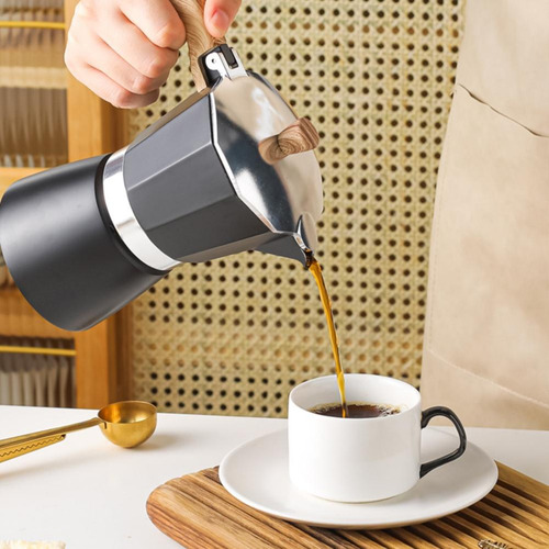 Cafetera Moka Portátil De 150 Ml/300 Ml