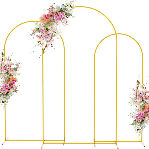 Soporte De Fondo De Arco De Metal, Arco De Boda Altura 150cm