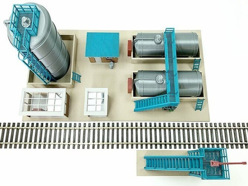 Imagen 5 de 7 de Nico Deposito De Combustible Miniature World H0 (mntw 18)