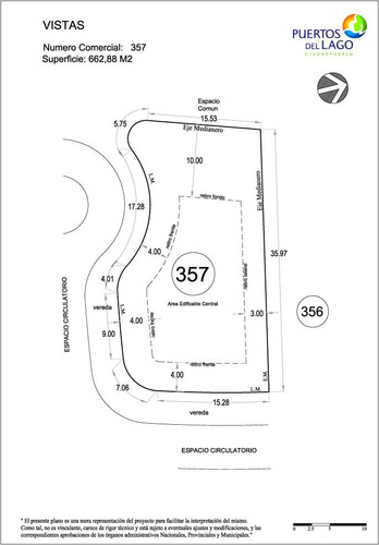 Venta De Lote - Puertos Del Lago - 662.88 Mts